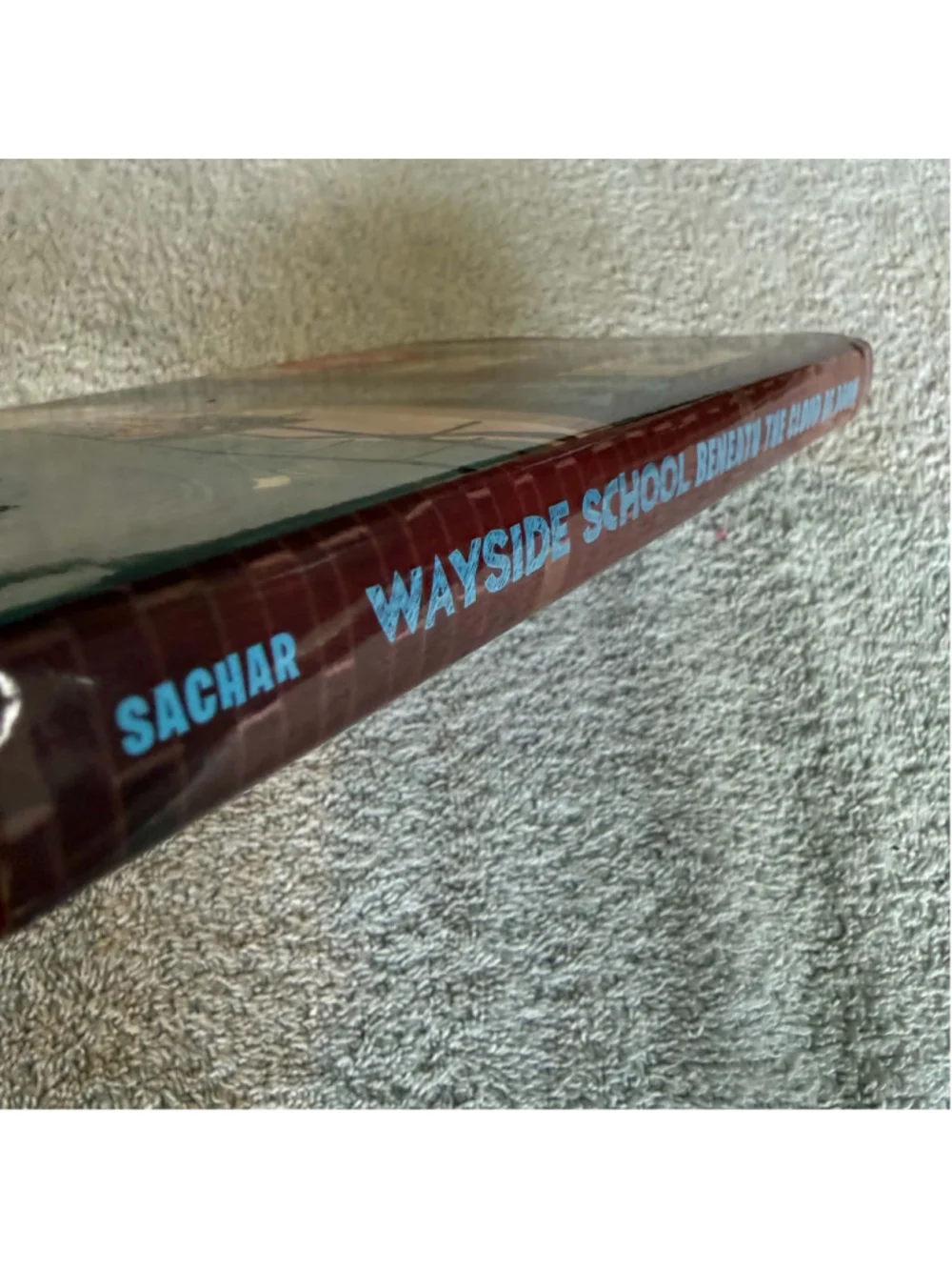 Wayside School Beneath the Cloud of Doom by Louis Sachar Hardcover Book